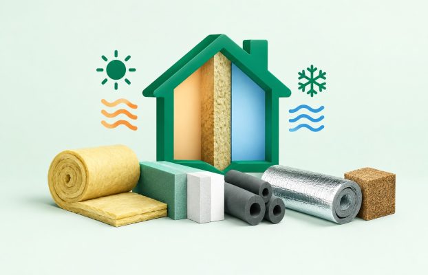 عایق حرارتی چیست؟ انواع، کاربرد، مقایسه و راهنمای خرید ۱۴۰۵