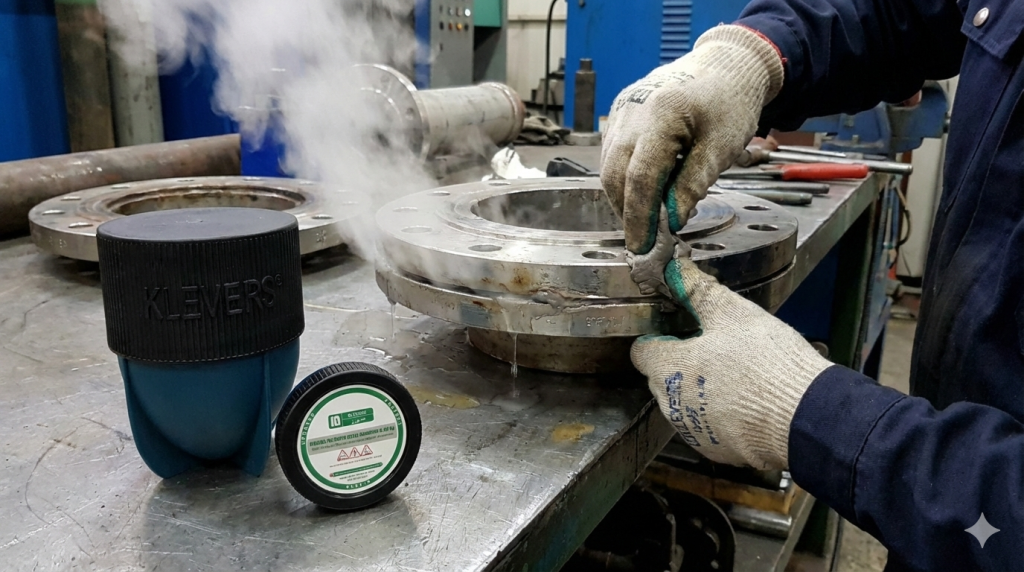 Application-of-Industrial-Adhesive-in-Flange-Repair